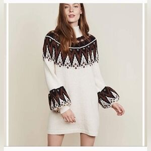 Free People long winter sweater/dress
